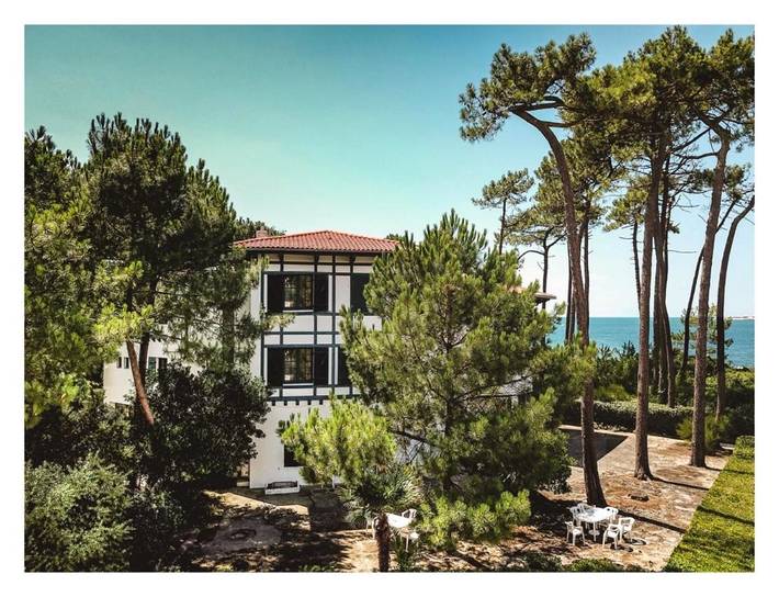 Hôtel pour 3 personnes, avec Terrasse et Jardin dans Plage Aintza Le Lac