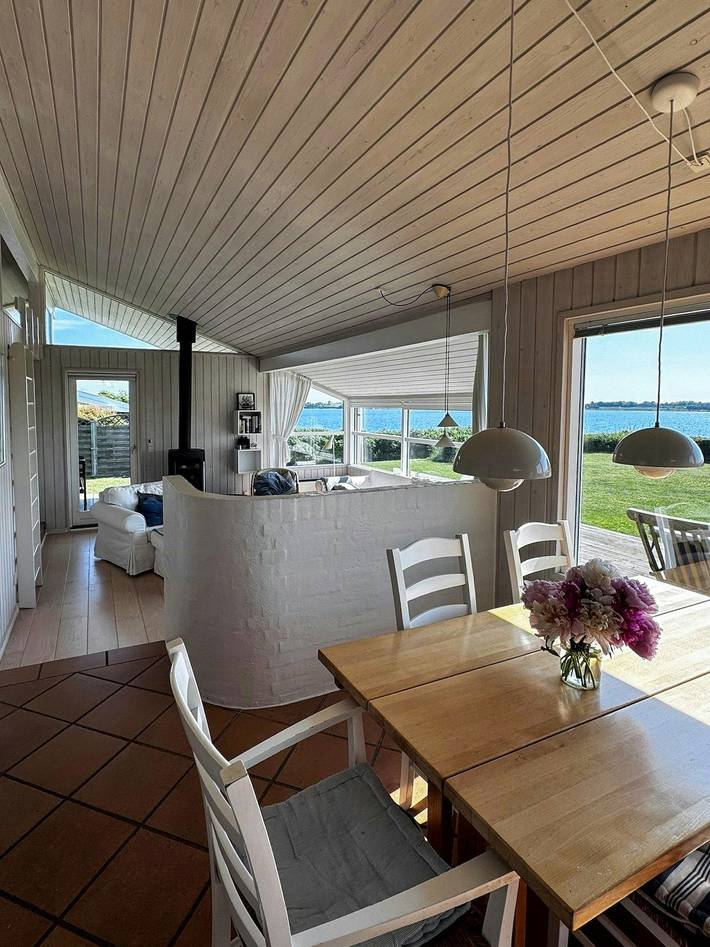 Haus direkt am Wasser in erster Reihe am Fyns Hoved in Martofte, Kerteminde und Umgebung