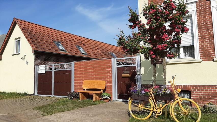 Ferienwohnung für 4 Personen, mit Terrasse in Milower Land