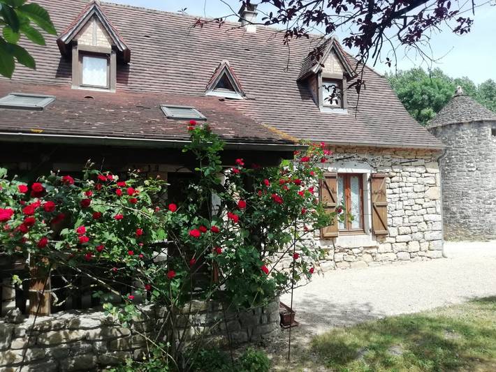 Gîte pour 7 personnes, avec terrasse dans le Lot - 2