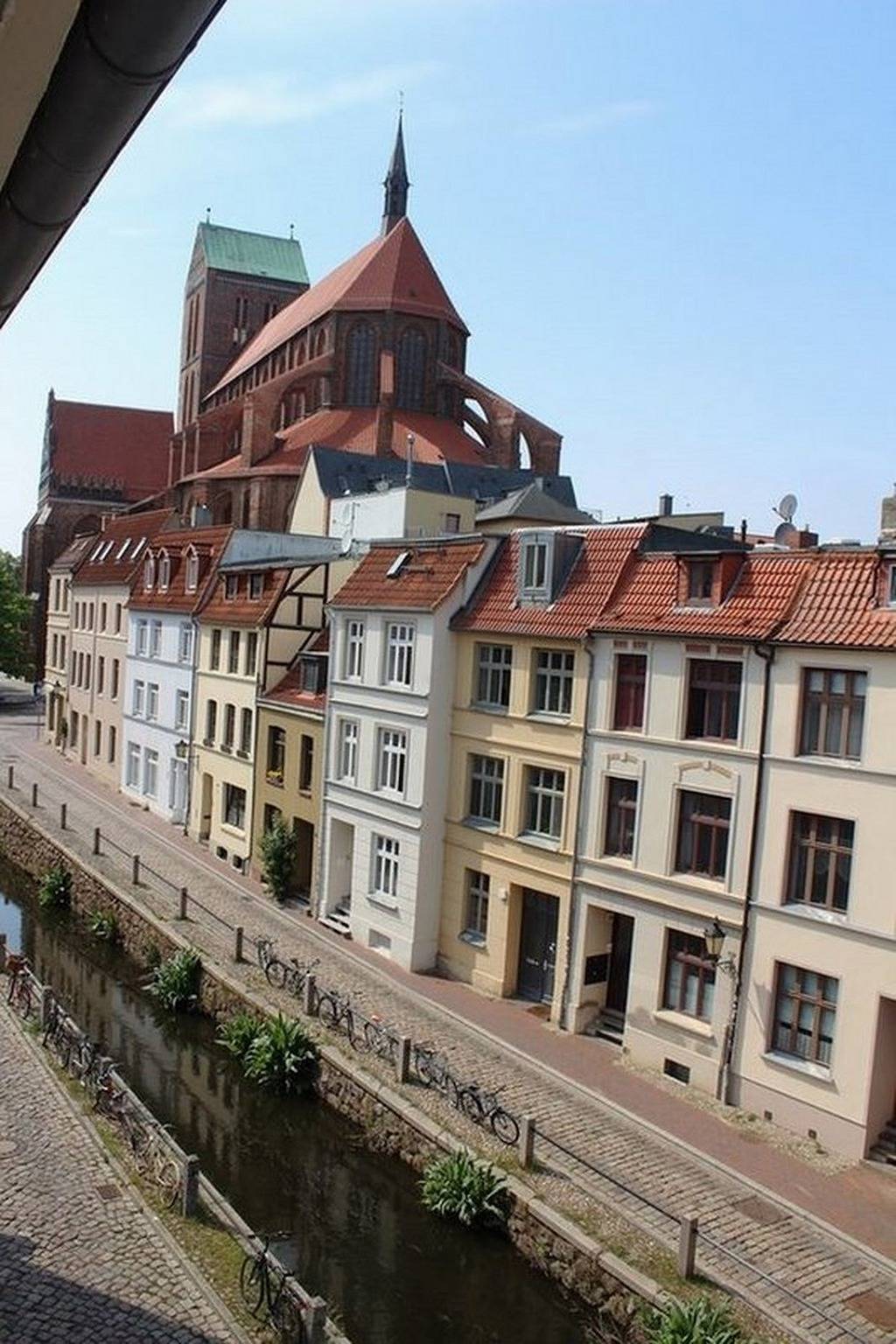 Apartamento vacacional entero, Am Mühlenbach in Wismar, North-West Mecklenburg (Wismar region)