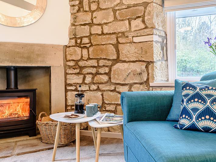 Casa rural para 2 personas con jardín in Northumberland