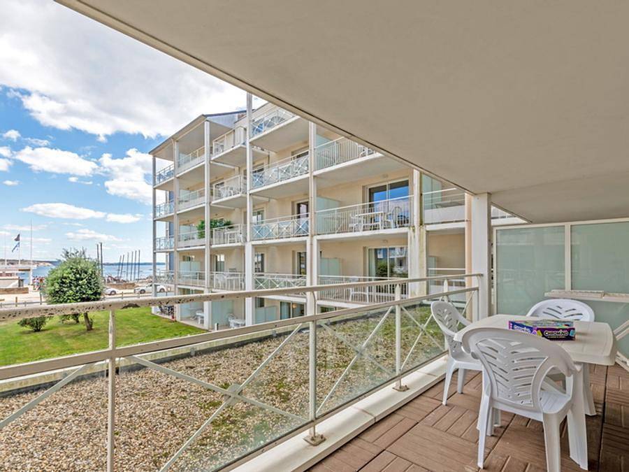 Résidence Le Domaine de Bertheaume - Vacancéole - Piso 6 personas - Camarote 2 piezas 6 personas - Vista al mar in Plougonvelin, Región de Brest