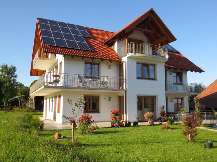 Ferienwohnung für 5 Personen, mit Balkon und Garten am Ammersee