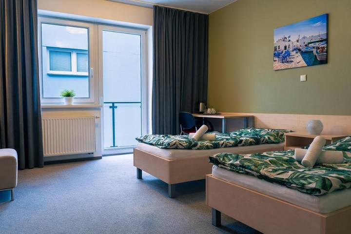 Maison d’hôte pour 3 personnes, avec vue et balcon à Neudorf - 4