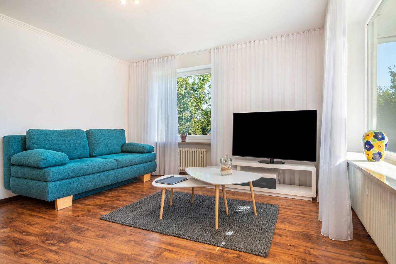 Ganze Wohnung, Ferienwohnung 'Alpenblick 5' mit Bergblick, privater Terrasse und Wi-Fi in Lindau, Bayerisch Schwaben
