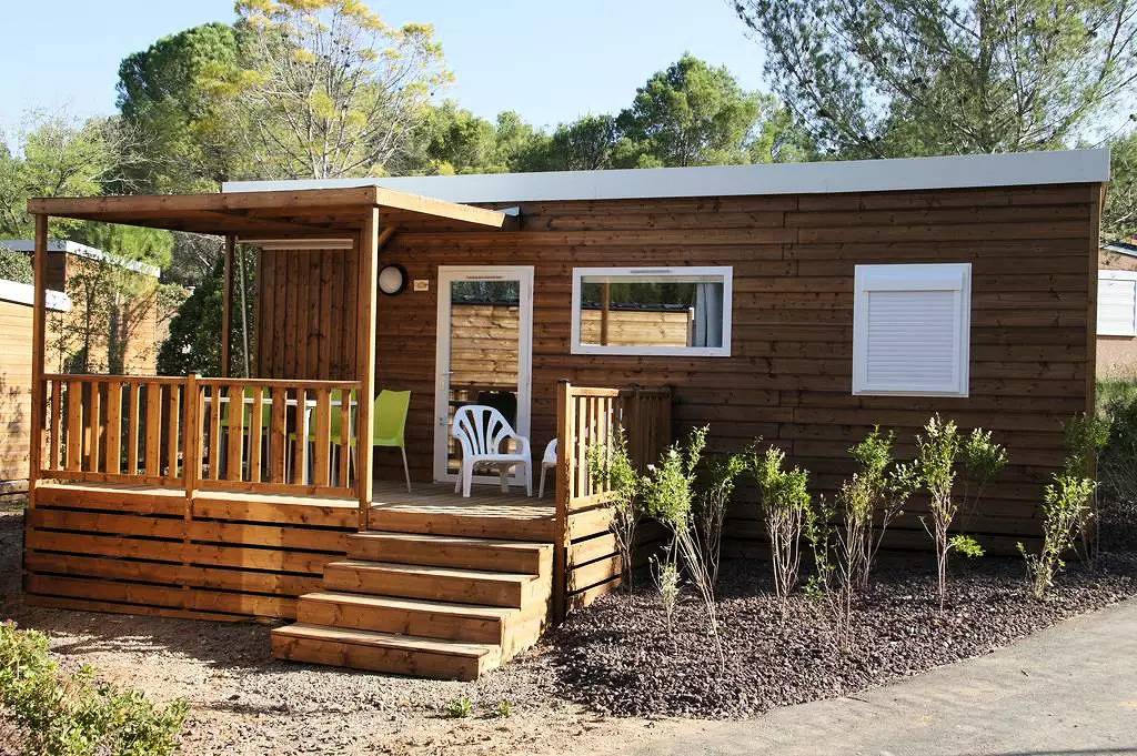 Habitat Nature 3 rooms 5 people in Montagnac, Côte d'Améthyste