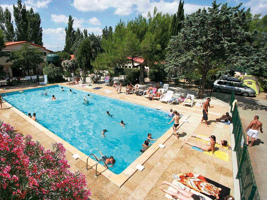 Camping Le Rebau - Mobilheim 4 personen - 2 Zimmer in Montblanc, Mittelmeerküste (Frankreich)