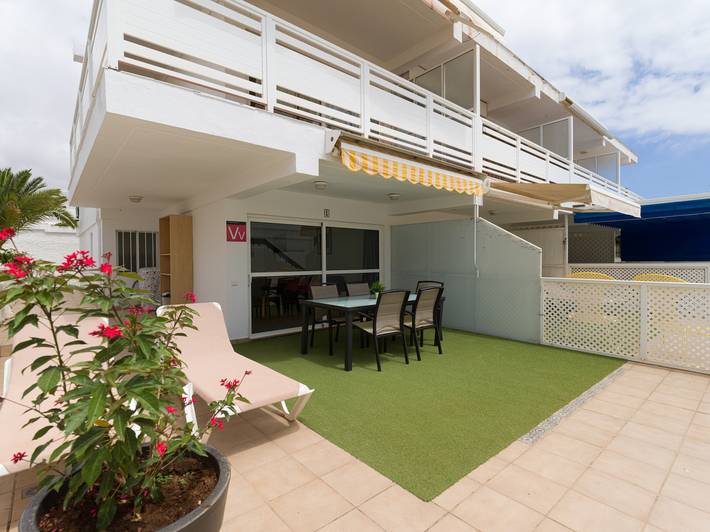 Ferienhaus für 4 Personen, mit Terrasse und Garten in San Agustin
