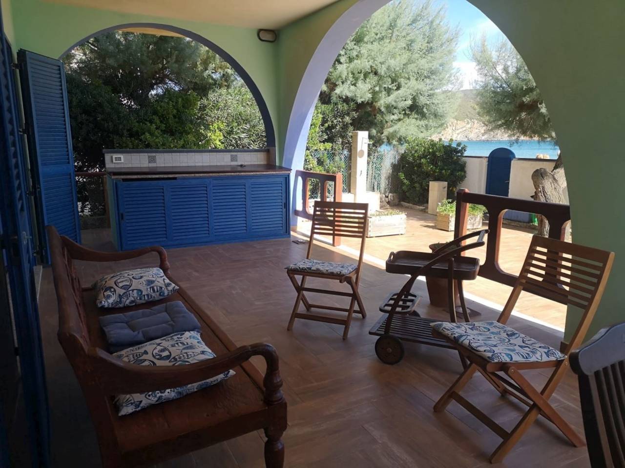 Villa für 8 Personen mit Garten in Spiaggia di Marina di Campo, Marina di Campo