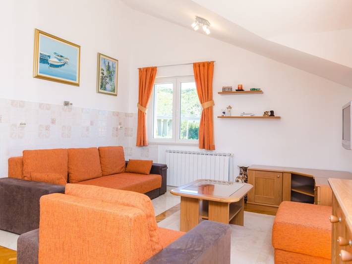 Gîte pour 5 personnes, avec balcon, adapté aux familles à Cavtat - 4