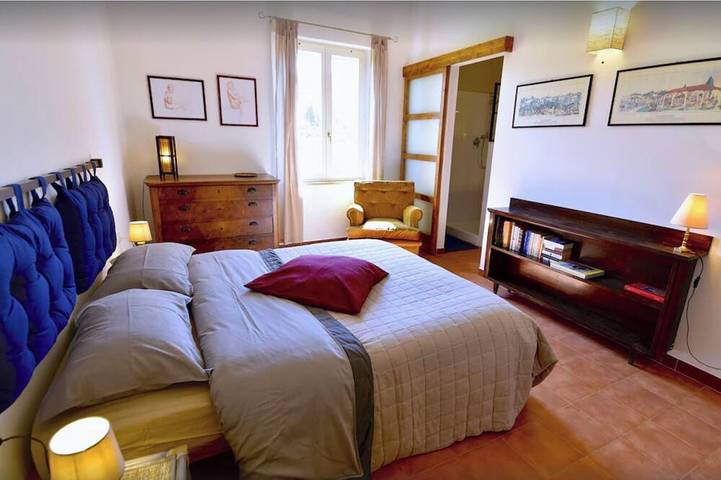 Appartement maison de campagne toscane, 10 min de la mer, avec clim et grand jardin. in Castagneto Carducci, Côte des Étrusques