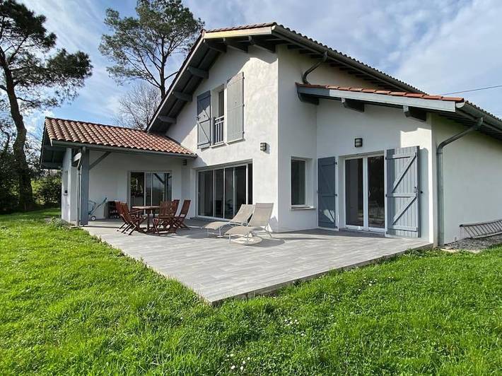Maison de vacances pour 8 personnes, avec vue ainsi que terrasse et jardin