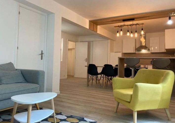 Appartement de vacances pour 6 personnes, avec jardin, animaux acceptés