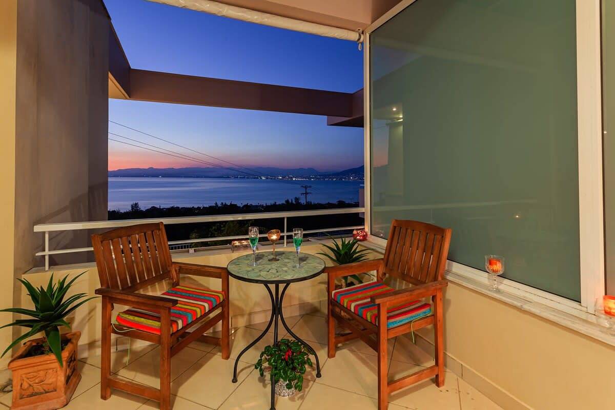 Ferienhaus für 4 Personen mit Balkon/Terrasse in Kalamata, Messenien