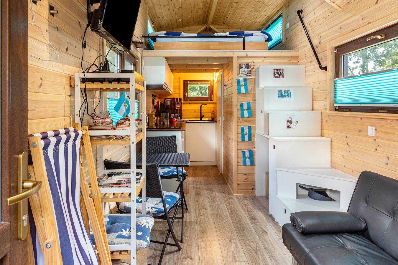 Ganze Ferienwohnung, Tiny Home 'Evita' mit privatem Garten, Wi-Fi und Klimaanlage in Lehnin, Kloster Lehnin