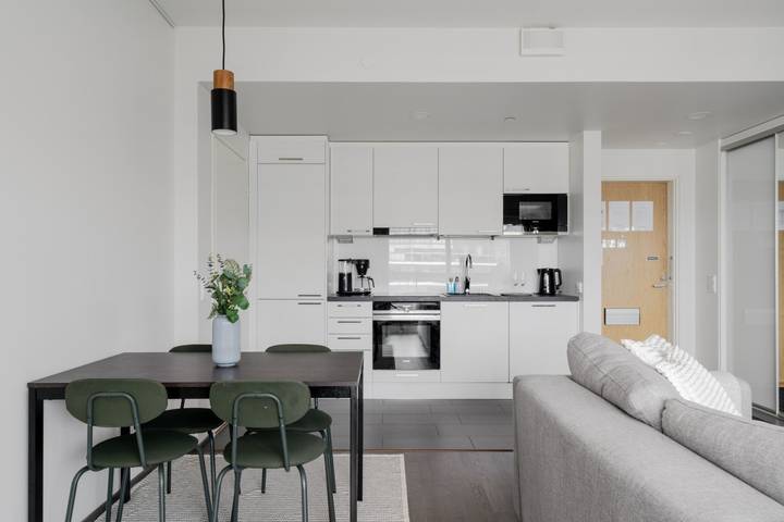 Ganze Wohnung, Modern 1Br Balcony, Tripla Pasila, 5min Helsinki in Helsinki, Uusimaa