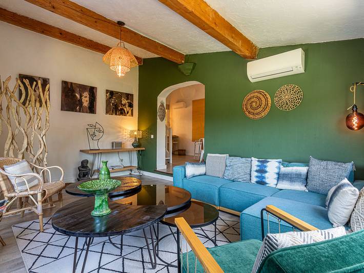 Ferienhaus für 8 Personen, mit Ausblick und Garten sowie Terrasse in Cogolin - 2