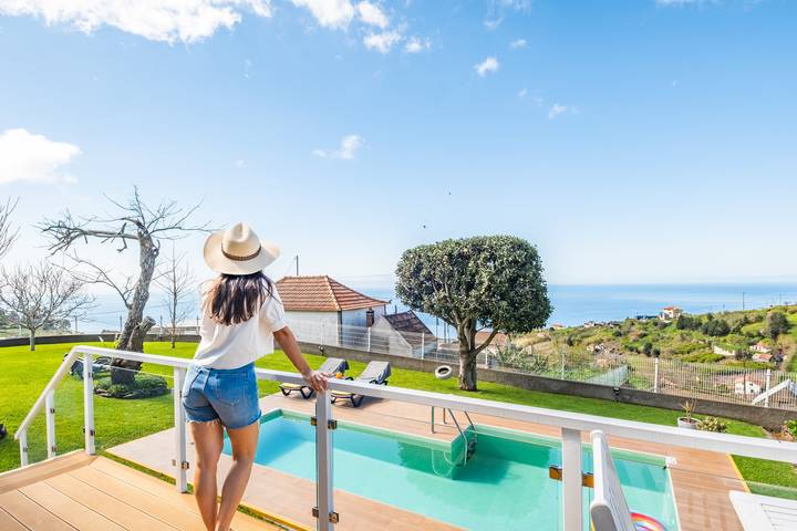 Villa für 5 Personen, mit Garten und Pool auf Madeira
