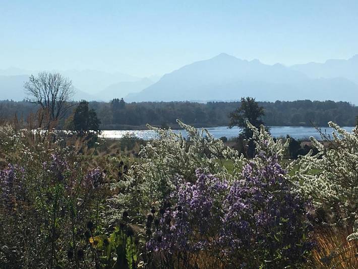 Ferienwohnung für 2 Personen, mit Terrasse und Garten sowie Sauna und Seeblick in Grabenstätt - 4