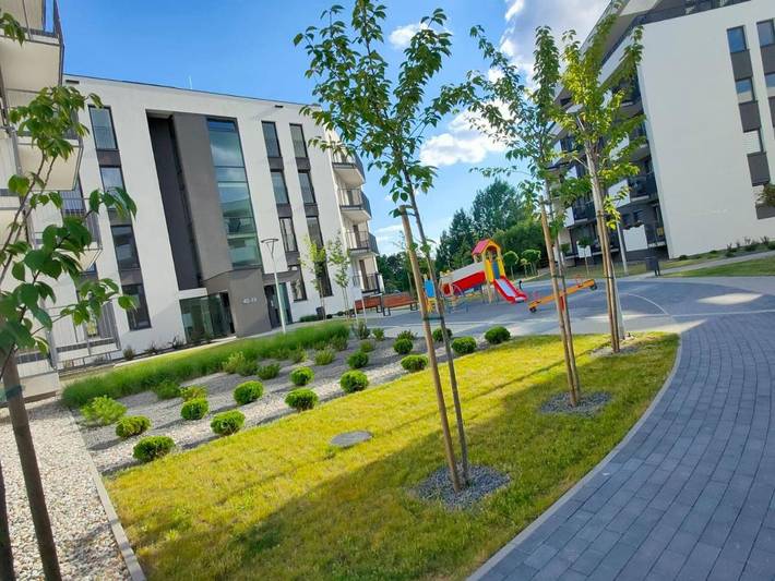 Apartament wakacyjny dla 3 osób, z balkon w Konin