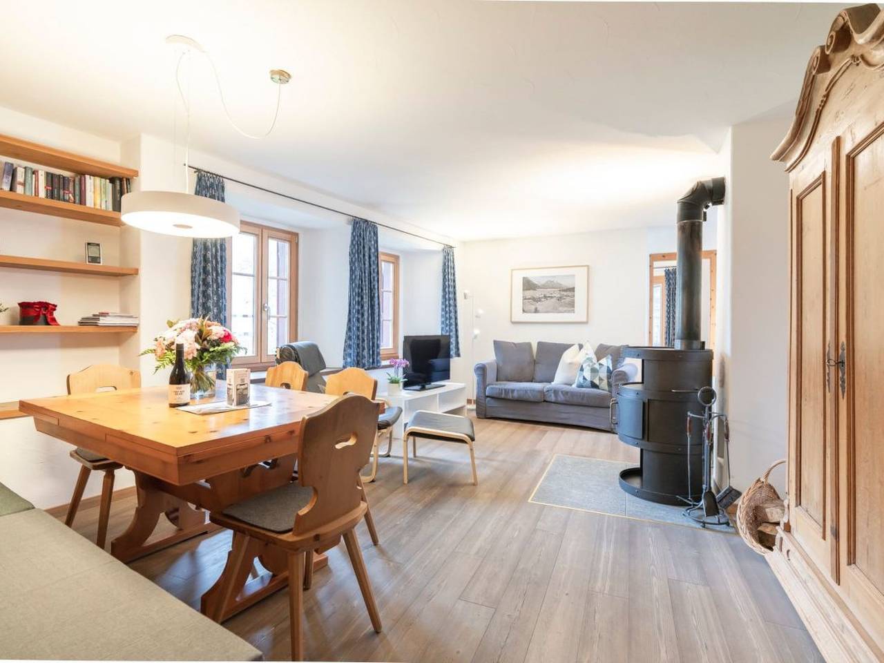 Geheel appartement, Chesa Michel Palü in Bever, Saint Moritz