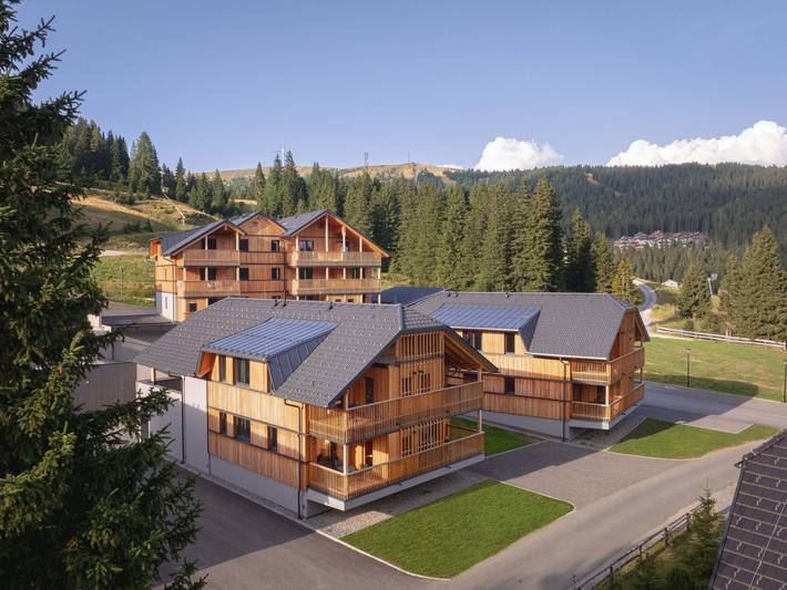 Ferienwohnung für 4 Personen, mit Balkon/Terrasse und Balkon sowie Terrasse