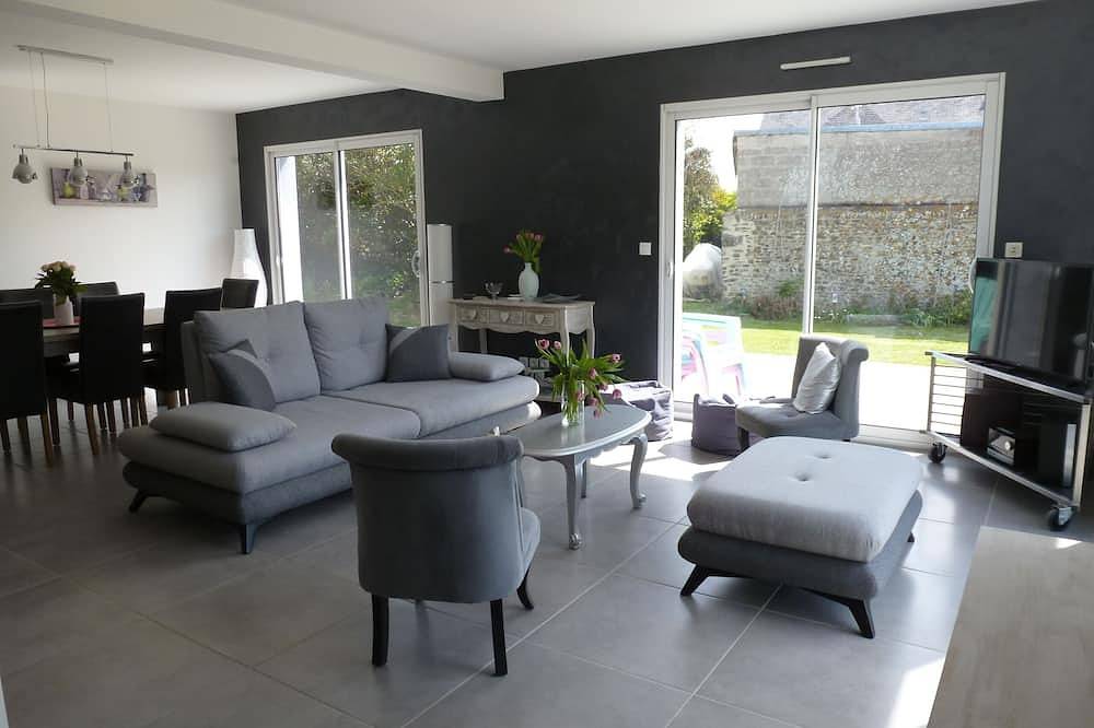 Maison Bord De Mer En Normandie - Proche Portbail Sur Mer Et Carteret in La Haye (Manche), Région de Coutances