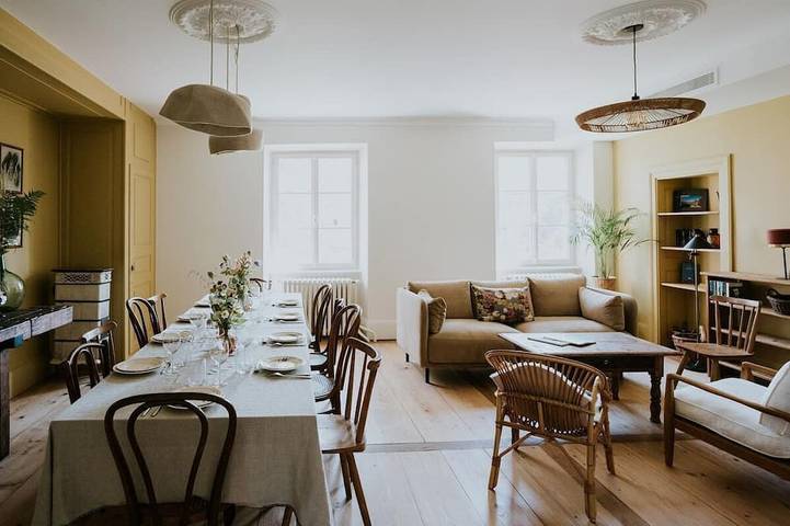 Appartement de vacances pour 7 personnes, avec jardin