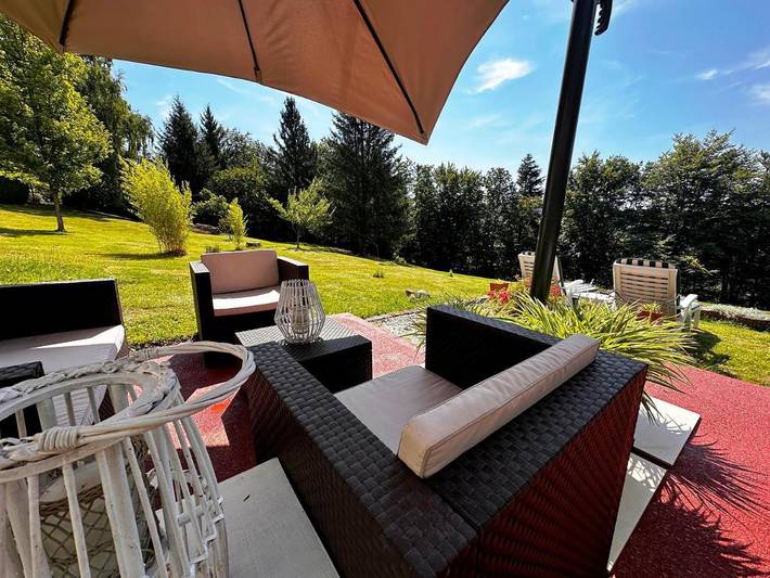 Maison d’hôte pour 5 personnes, avec Terrasse ainsi que Jardin et Vue