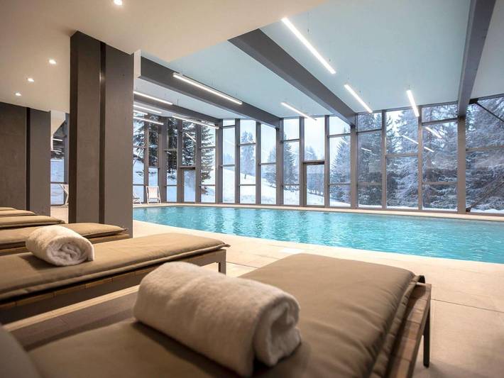 Hôtel pour 4 personnes, avec sauna et jardin ainsi que jacuzzi et piscine, animaux acceptés