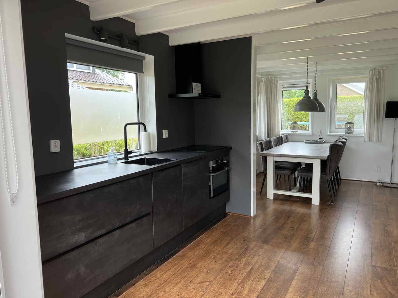 Schönes ländliches 5-Personen-Ferienhaus mit großem Garten in der Nähe des Tjeukemeer in Friesland