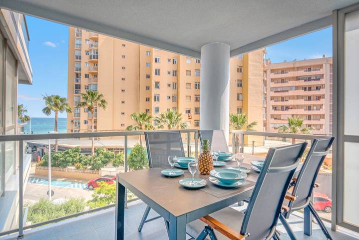 Location de vacances pour 6 personnes, avec jacuzzi et balcon, adapté aux familles à Calpe