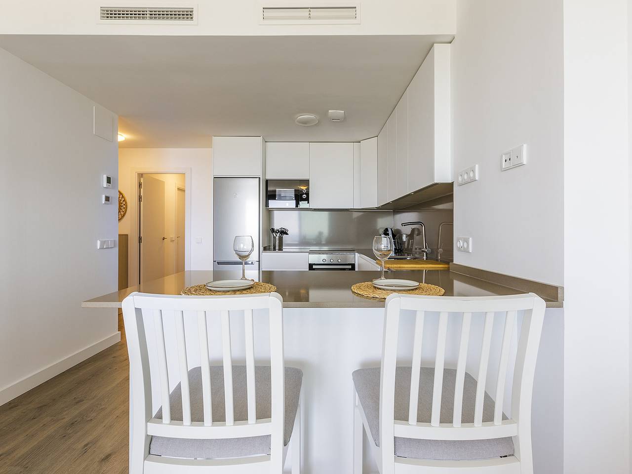 Ganze Wohnung, Strandnahe 2-Zimmer-Wohnung mit Wlan und Klimaanlage in Torre del Mar, Costa del Sol