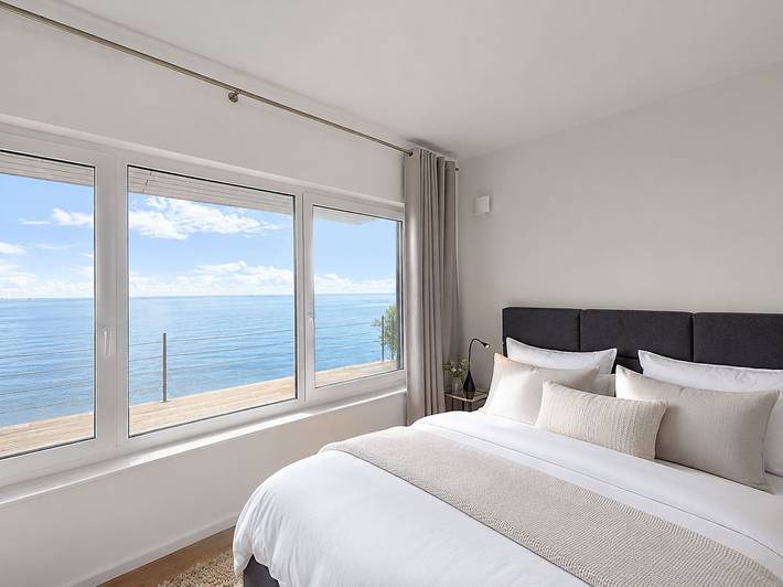 Ferienhaus mit meerblick für 6 Personen, mit Balkon und Terrasse sowie Sauna in Olpenitz - 4