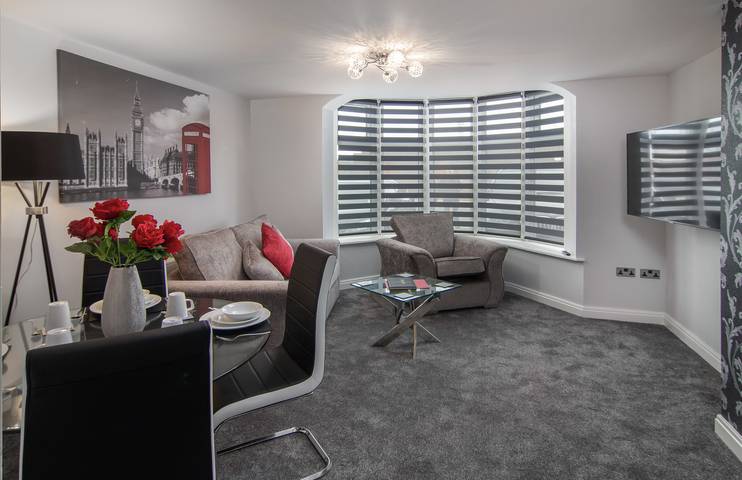 Holiday letting for 7 people, with Ocean view and Garden in Blackpool