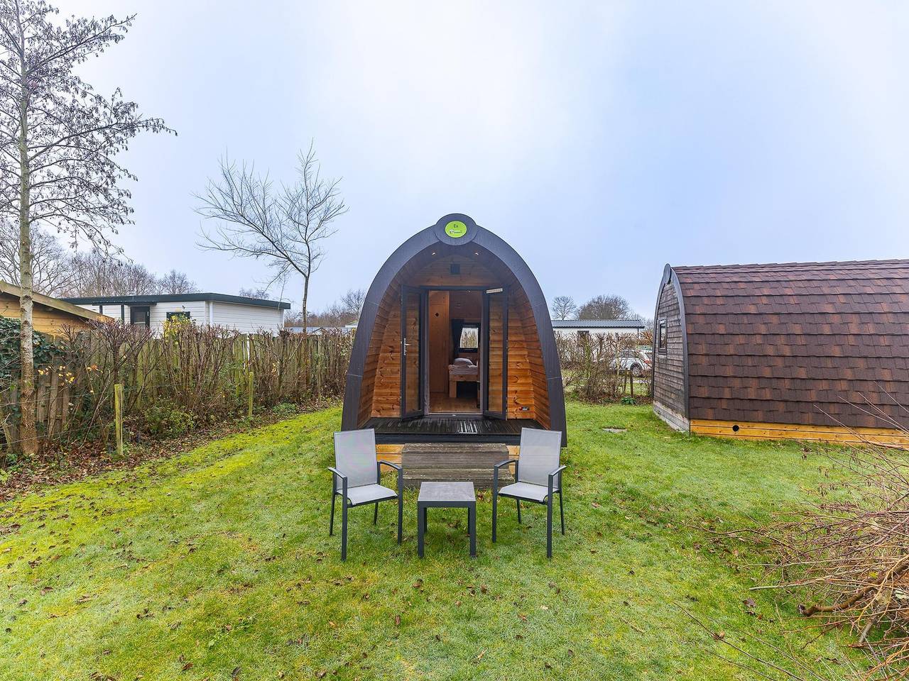 Glampinglodge in Zeeland voor 2 personen in Burgh-Haamstede, Zeeuwse Kust