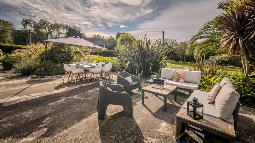 Location de vacances pour 8 personnes, avec terrasse et jardin, adapté aux familles dans Landrellec - 2