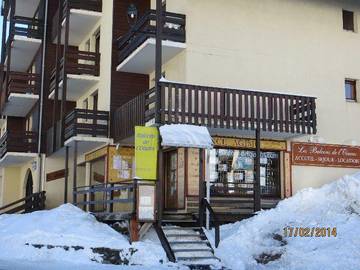 Gîte pour 4 personnes, avec balcon et vue à Auris