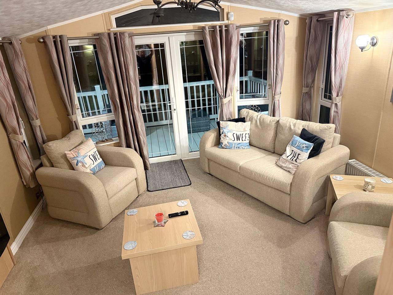 Seaside Lodge Retreat- Sleeps 6- Wifi- Freeparking in Skegness, Lincolnshire