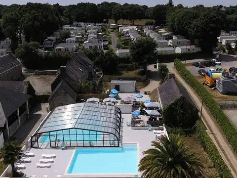 Stacaravan voor 6 personen in Fouesnant, Quimper en omgeving