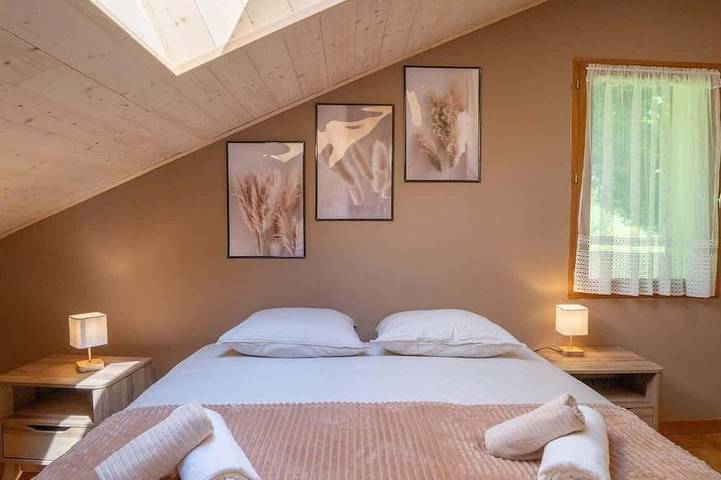 Gîte pour 12 personnes, avec balcon à Mont-Saxonnex - 3