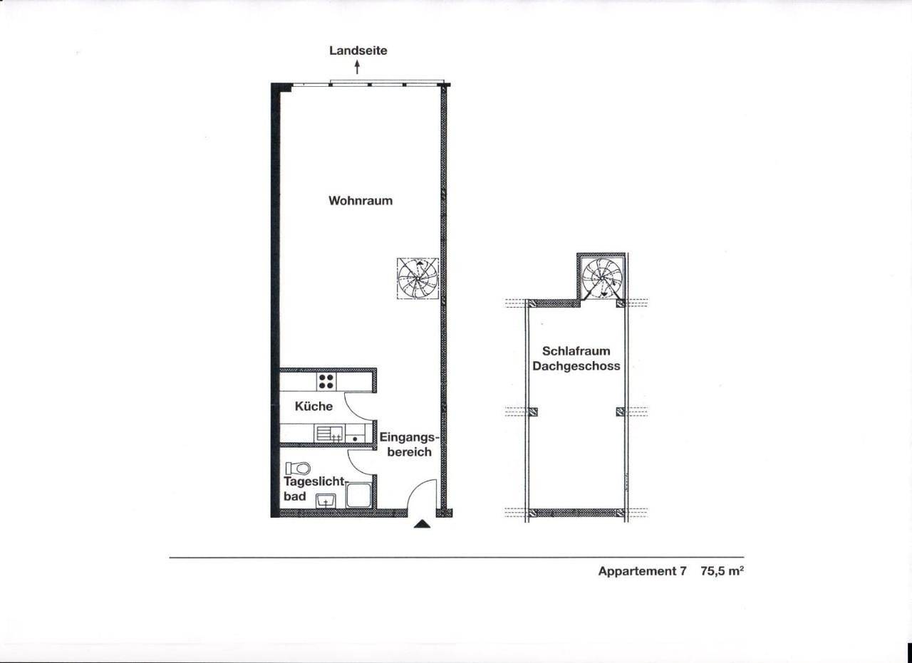 Geheel appartement, Apartment - Split Level in Helgoland