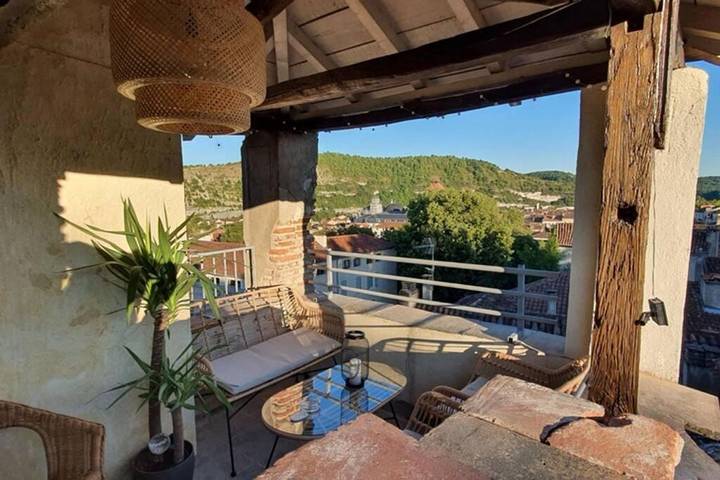 Appartement de vacances pour 5 personnes, avec Terrasse et Vue à Cahors