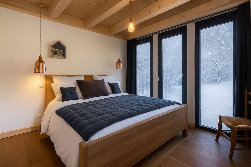 Luxury Chalet 12 Guests – Mont-Blanc View – Near Chamonix in Servoz, Region Bonneville