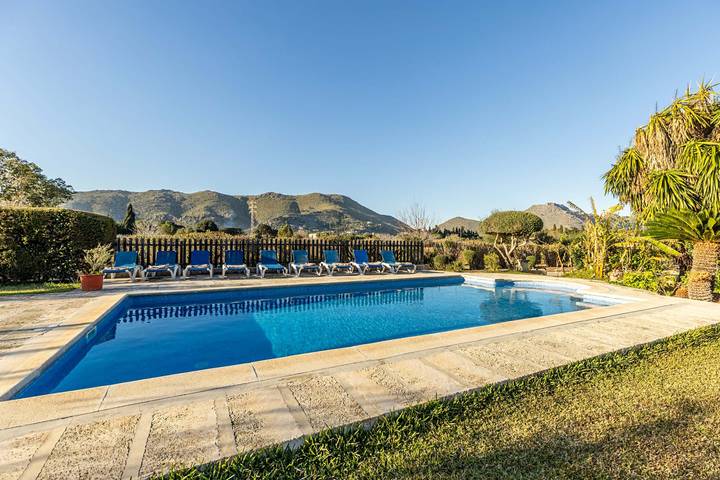 Finca mit Pool für 10 Personen, mit Terrasse und Garten in Pollença - 3