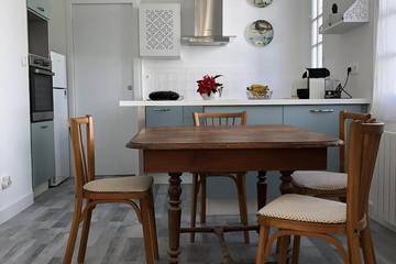 Gîte pour 4 personnes, avec jardin dans Plage du Bureau