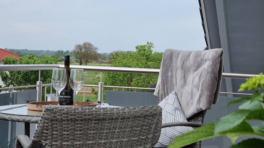 Ganze Wohnung, Ferienwohnung 'A' mit Bergblick, Wlan und Klimaanlage in Sasbach am Kaiserstuhl, Kaiserstuhl