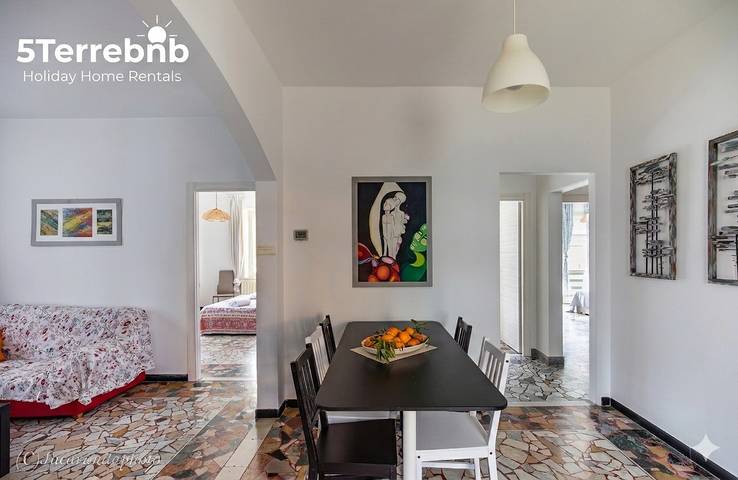 Appartamento per 5 persone, con balcone e panorama a Comune di Monterosso al Mare