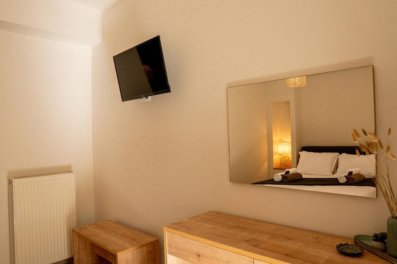 Apartamento entero, Apartamento de vacaciones para 4 personas con balcón in Agios Syllas (Creta), Region Heraklion